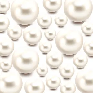 240Pieces Floating NO Hole Pearls Beads for Vases and 2300 PCS for Floating,Highlight Pearls Bead Vase Filler for Centerpieces,Vase Centerpiece for Vase Fillers Party Table Wedding