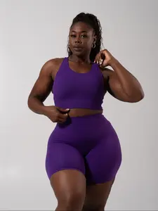 Rosa Sports Bra - Grape Jelly