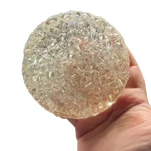 Diamond Drip Gel Sensory Pad for ADHD & Anxiety Relief with AB Bubble Beads Remeltable Up to 35x Calms Nervous Energy Reduces Skin Picking Behaviors