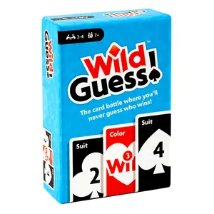 Wild Guess! The Insanely Competitive Card Game for 2-4 Players