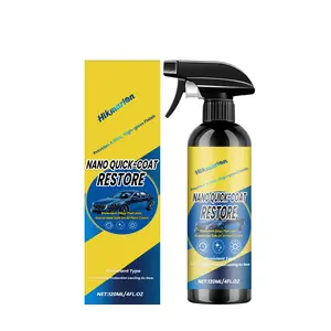 Car Nano Coating Spray, Home Paint Surface Renewal Gloss Fast Application Convenient Brightening Maintenance Agent