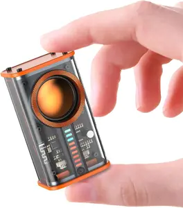 Transparent   Speaker Portable Mini Speaker with LED Colorful Lights Stereo Sound TWS Small Speakers for Office, Party Camping, Shower, , Travel