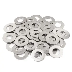 5/8'' Flat Washers OD 1-5/16'' 304 Stainless Steel Washers SAE Metal Washers,Pack of 50