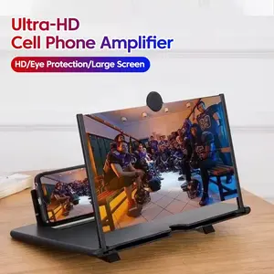 12/10Inch Cell Phone Screen Amplifier Mobile Phone Holder Mobile Phone HD Portable Phone Screen Video Magnifier Stand Bracket other