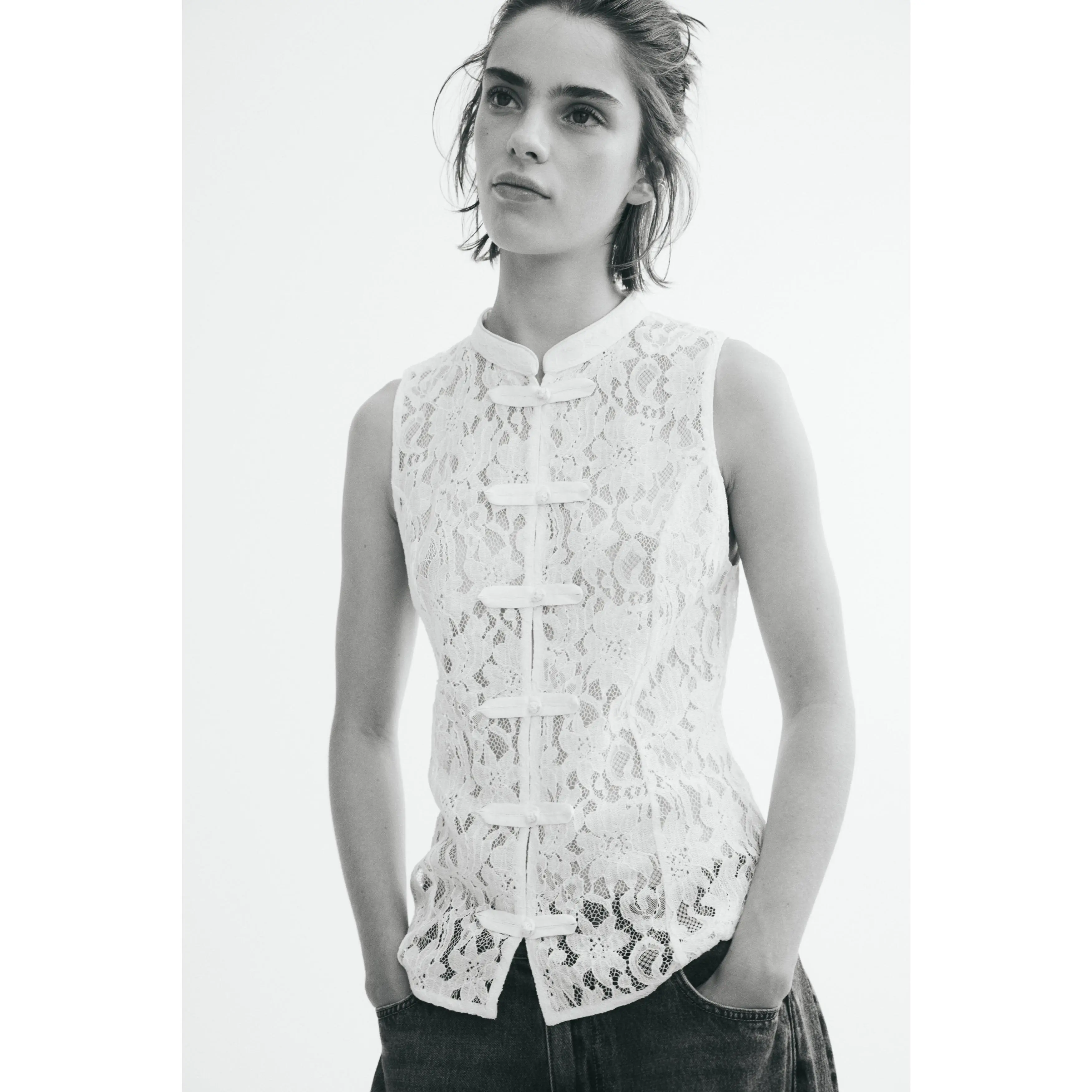 H&M Lace waistcoat