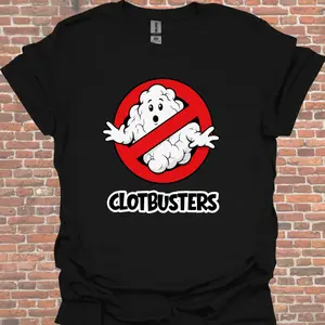 Clotbusters T-Shirt — Funny Ghostbusters-Inspired Graphic Tee