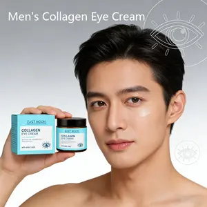 East Moon Men's Collagen Eye Cream, Gentle Care for Eye Area, Moisturizing and Easy Absorption, Hydrating Eye Cream for Men