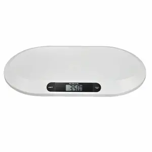An Digital Baby Scale with 20kg Capacity Kitchen Scales Pet Scale Tare Function Accurate Measurement for Infant & Pet Weighing