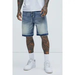 Run Around Relaxed Denim Shorts - Medium Wash