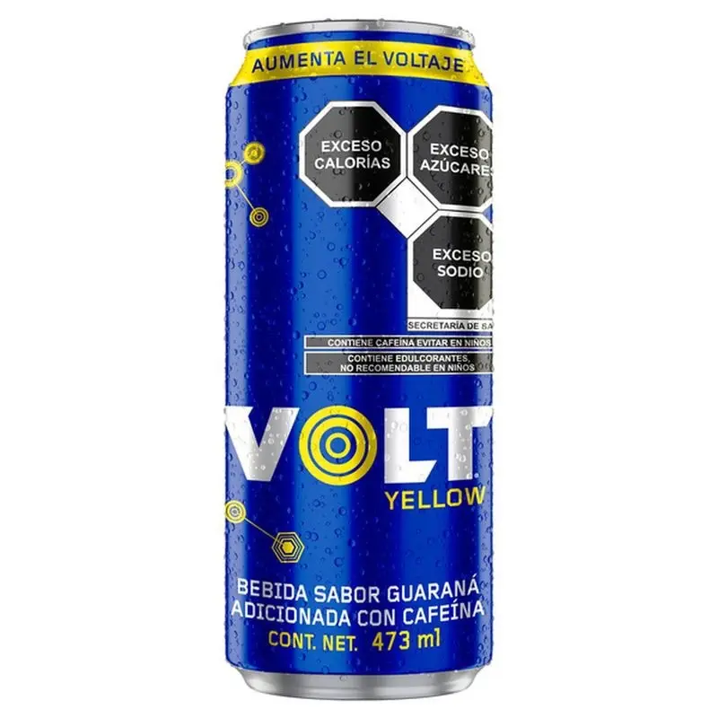 3 Packs Volt Yellow Guaraná lata 16oz Azul 3 Packs Volt Yellow Guaraná lata 16oz Azul