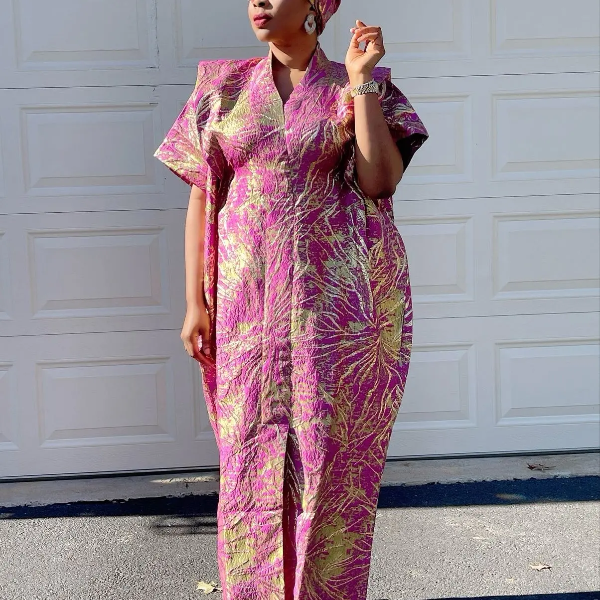 African damask kaftan