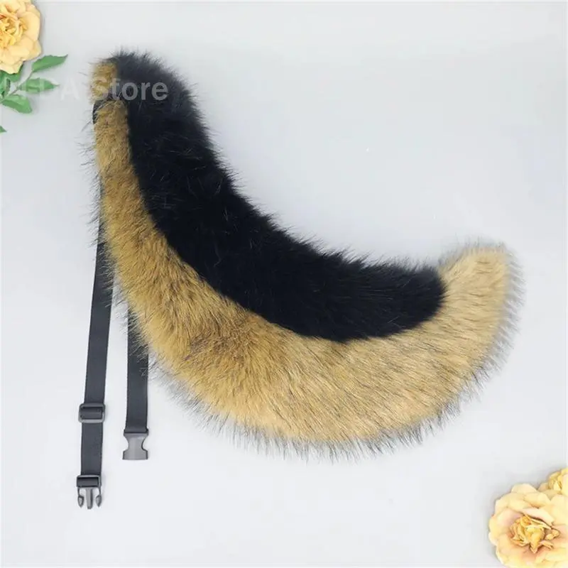 2Pcs/setAnimalFursuitEarsTailHalloweenPartyCosplayHeadwearPlushBeastWolfTailsFoxEarsHairBandFurryDogCOSTail Clothes Costumes 2Pcs/setAnimalFursuitEarsTailHalloweenPartyCosplayHeadwearPlushBeastWolfTailsFoxEarsHairBandFurryDogCOSTail Clothes Costumes