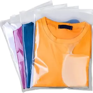 Clear Clothes Storage Bag, 50pcs Reusable Clothes Storage Bag, Travel Clothes Storage Bag, Waterproof Clothes Organizer for Home & Travel, Plastic Cover