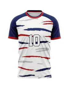 Competition/Training/Adult Football T-shirt - Men's Round Neck - Suitable for Team Sports. Team Uniform, Fan Clothing - Quick-drying and breathable. Suitable for casual wear and outdoor activities.