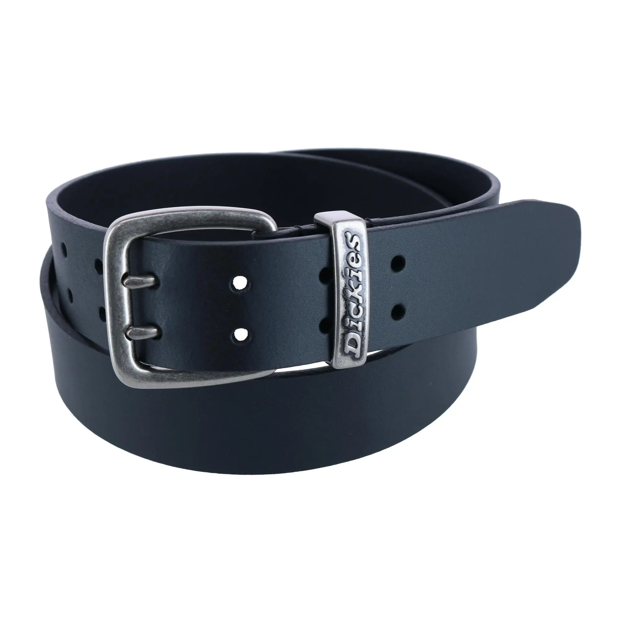 Dickies Men's Leather Two Prong Casual Belt, Casual And Jean Belts