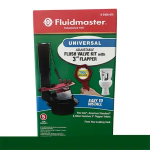 Fluidmaster 4009473 Universal Flush Valve Kit for Toto & American Standard