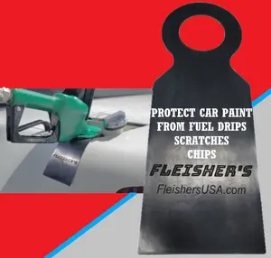 FLEISHER'S Gas Cap BIB - Paint Savior Fuel Filler Bib Fuel Spill Guard Protects Paint from Spills and Paint Chips