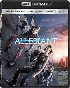 The Divergent Series: Allegiant  [4K ULTRA HD BLU-RAY MOVIE] 2 Pack, Ac-3/Dolby Digital, Digitally Mastered In HD, Digital Theater System, Subtitled, Widescreen