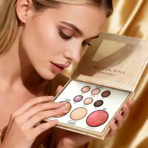 Best of the Best Baked Starter Kit can make eyeshadow, matte palette, inner corner highlighter, blush, Soft Glam Contour Cosmetic Makeup