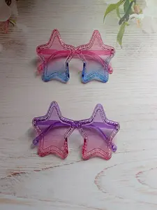 2026 New Korean Style Candy Color Star Fashion Glasses, Available in Sets of 4/3/2 Pieces, Trendy Eyewear for Stylish Looks
