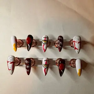 Pennywise press on nails