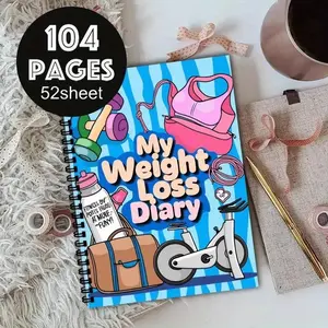 My Weight Loss Diary, Tracking Tool for Diet and Exercise, Systematic Progress Monitoring, Achieve Your Fitness Goals Scientifically