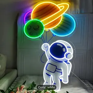 Cosmonaut Neon Light - USB Powered Game Room Light terrifier  neon