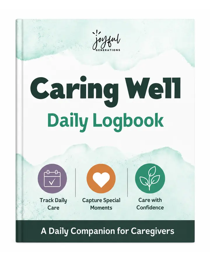 Caring Well Caregiver Daily Logbook