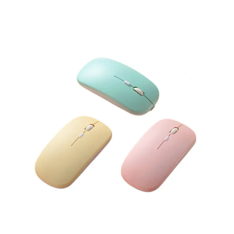 Bluetooth mouse suitable for iPad, Huawei phones, tablets, laptops, office use, silent, rechargeable, dual-mode wireless mouse