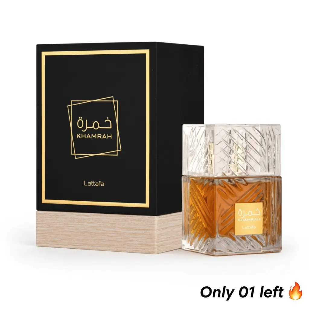 Lattafa Khamrah Eau de Parfum Unisex 3.4 fl oz 100ml