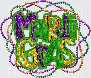 Mardi Gras beads