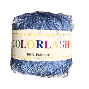Plymouth Yarn - Colorlash Eyelash Yarn (One 50 g Ball) 100% Polyester - Approx. 220 yards | Hand Wash -  Made in France