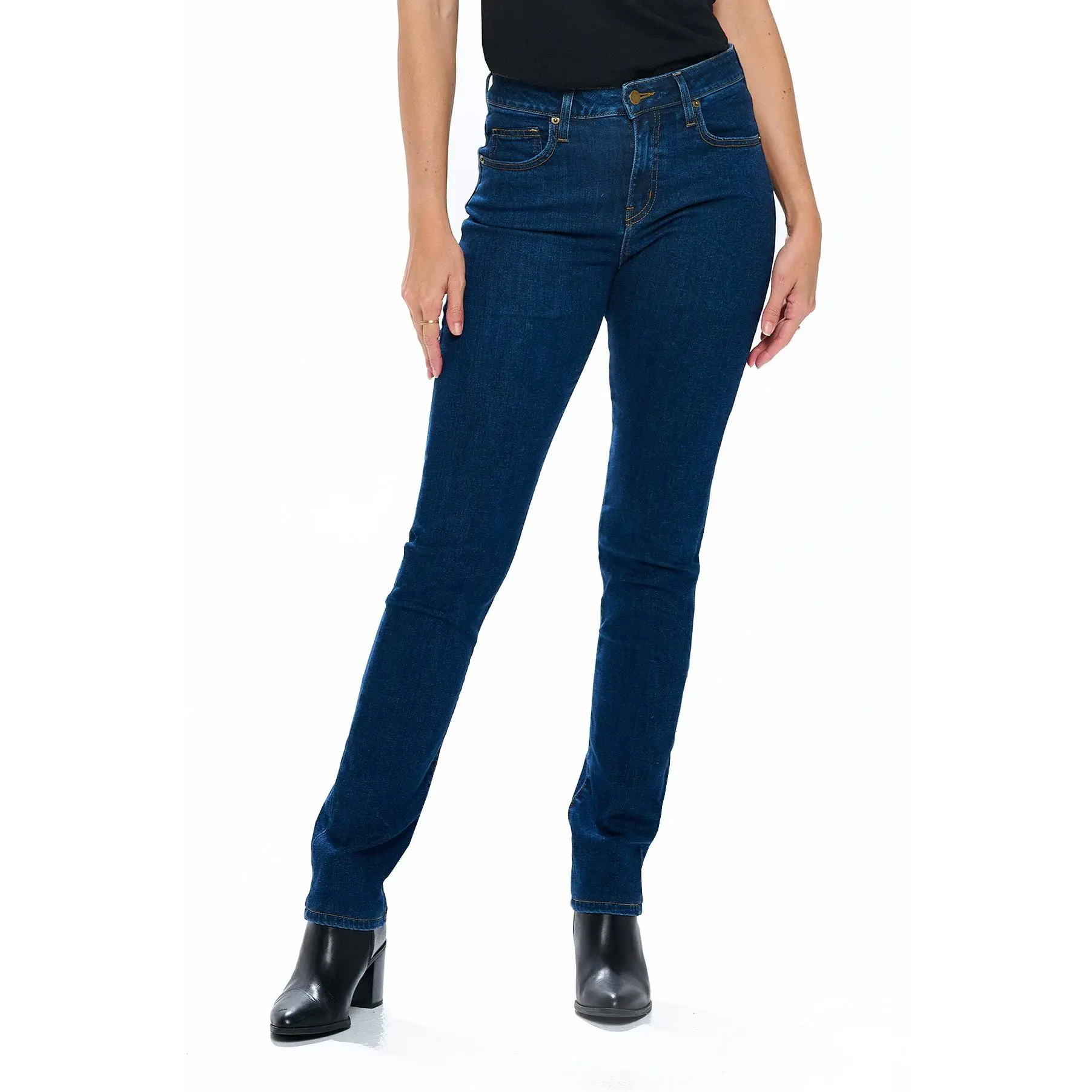 Aviator Women's Best Travel Jeans | Slim Straight | Classic Indigo Aviator Women's Best Travel Jeans | Slim Straight | Classic Indigo