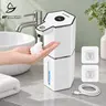 Touchless Foaming Smart Auto Soap Dispenser, 12oz USB Rechargeable, 4 Adjustable Levels, IPX5 Waterproof for Steamy Bathrooms, Wall-Mount or Stand Anywhere, 0.25s Quick Response Speed Handwash, Home & Kitchen Bathroom Essentials