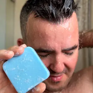 For Him with Essential Savage Oil Collagen Pearls and Vitamin E Gentle Cleansing Bar for Men