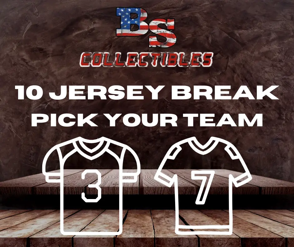 BS Collectibles 10 Jersey Break! Pick Your Team!