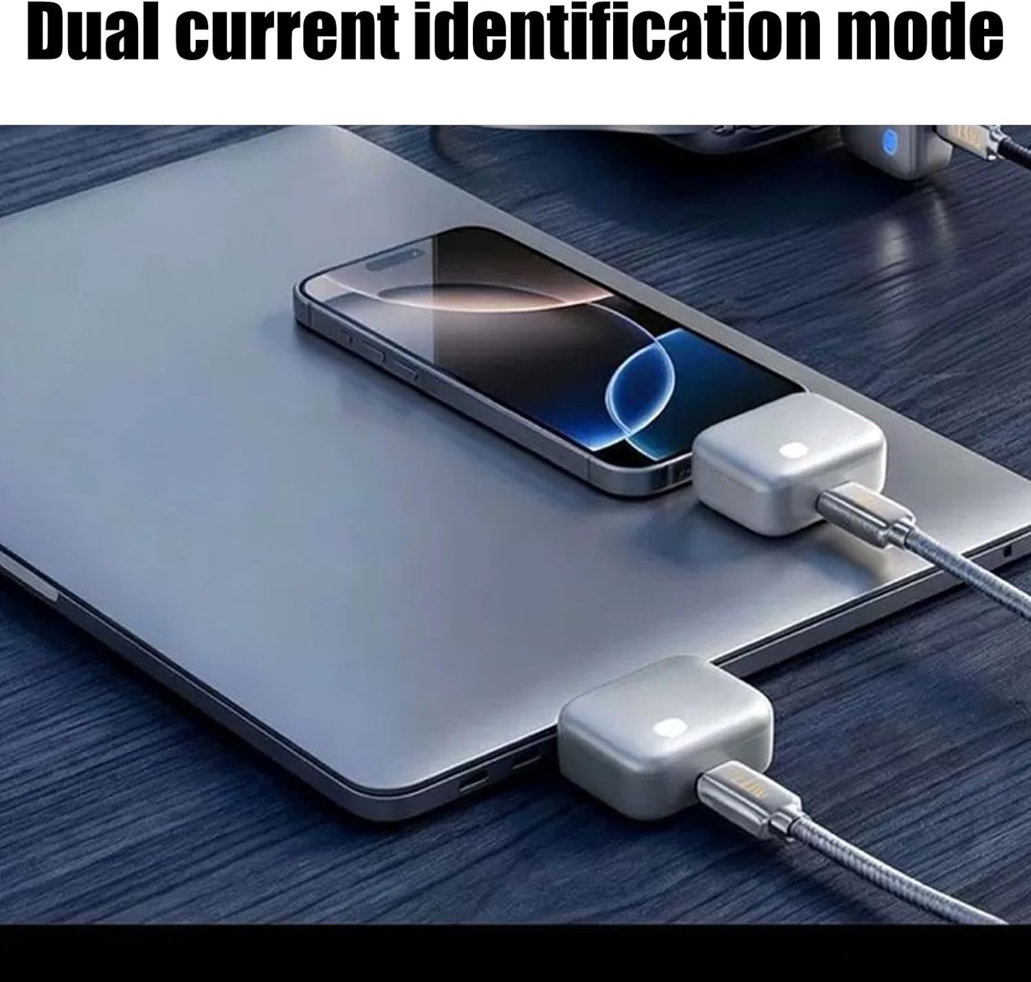 140W Portable Smart Charger Adapter Plug - AI Overcharge Protection, Dual-Mode LED, USB-C Bridge, Cellphone & Electronic Device Compatibility, Compact Travel, Single-Port USB-C Cable Compatible Charger