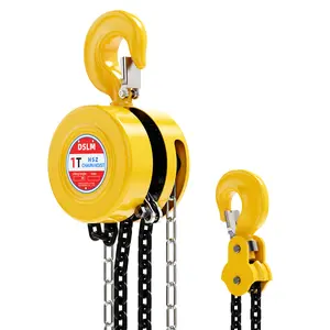 Hand Chain Hoist, Manual Chain Block with Upgrade G80 Galvanized Chain, Lifting Height, Heavy Duty Pulley Hoist for Garage Warehouse Automotive Machinery