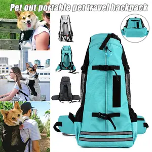 Pet Carrier Backpack – Breathable Expandable Travel Bag for Cats & Small Dogs