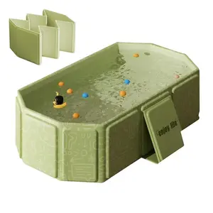 Portable Foldable Baby Bathtub, Suitable for Newborns to Toddlers, Easy Storage, Lightweight, Ideal for Home and Travel