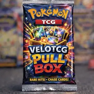 Pokemon TCG Velotcg Pull Packs - Rare Hits & Chase Cards, One Pull Could Hit Huge Chasers, Perfect for Collectors