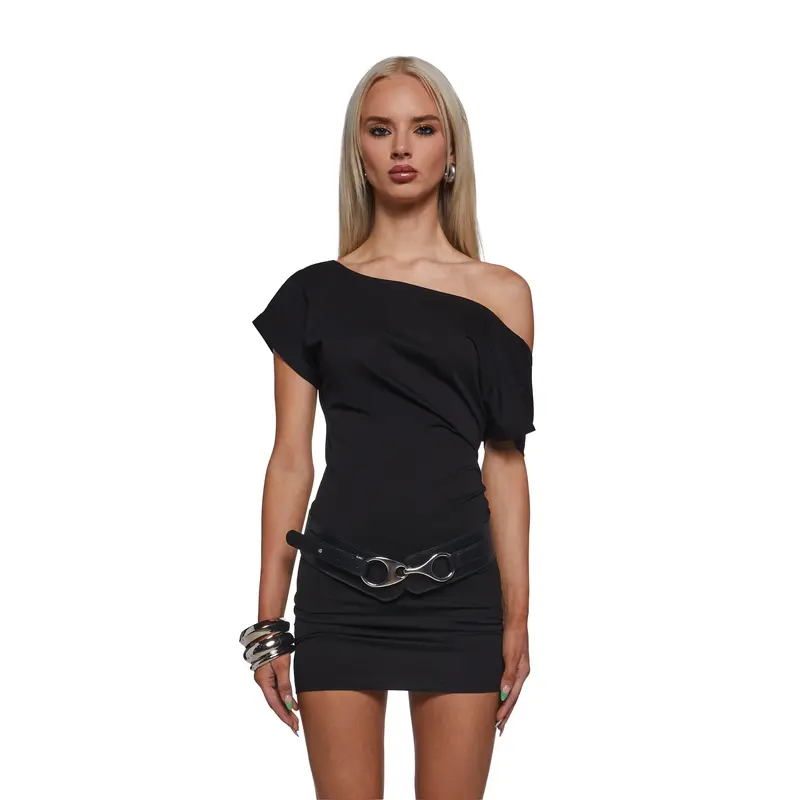belted mini dress - TikTok Shop