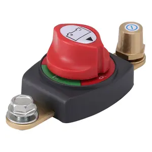 12V-24V Top Post Battery Disconnect Switch Battery Cut Master Switch Isolator