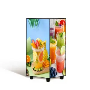 FantasyView Multifunctional Advertising Display New Energy Four-Sided LED Cube Display
