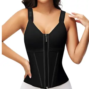 Waist Shapewear for Women with Bra & Tummy Control Girdle| Adjustable Shoulder Straps for Workout & Slimming Effect