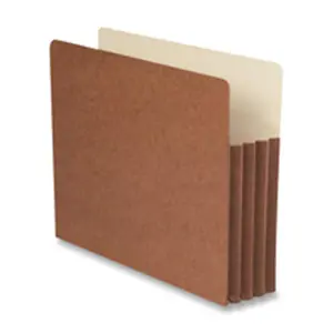 Smead Manufacturing Company SMD74390 File Pockets- 5-.25in. Exp- Legal- Red Rope