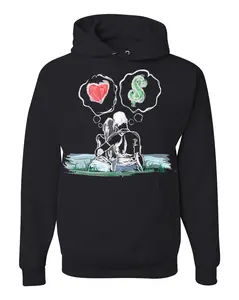 Guy Benson Collection Love Vs Money Hoodie -Black