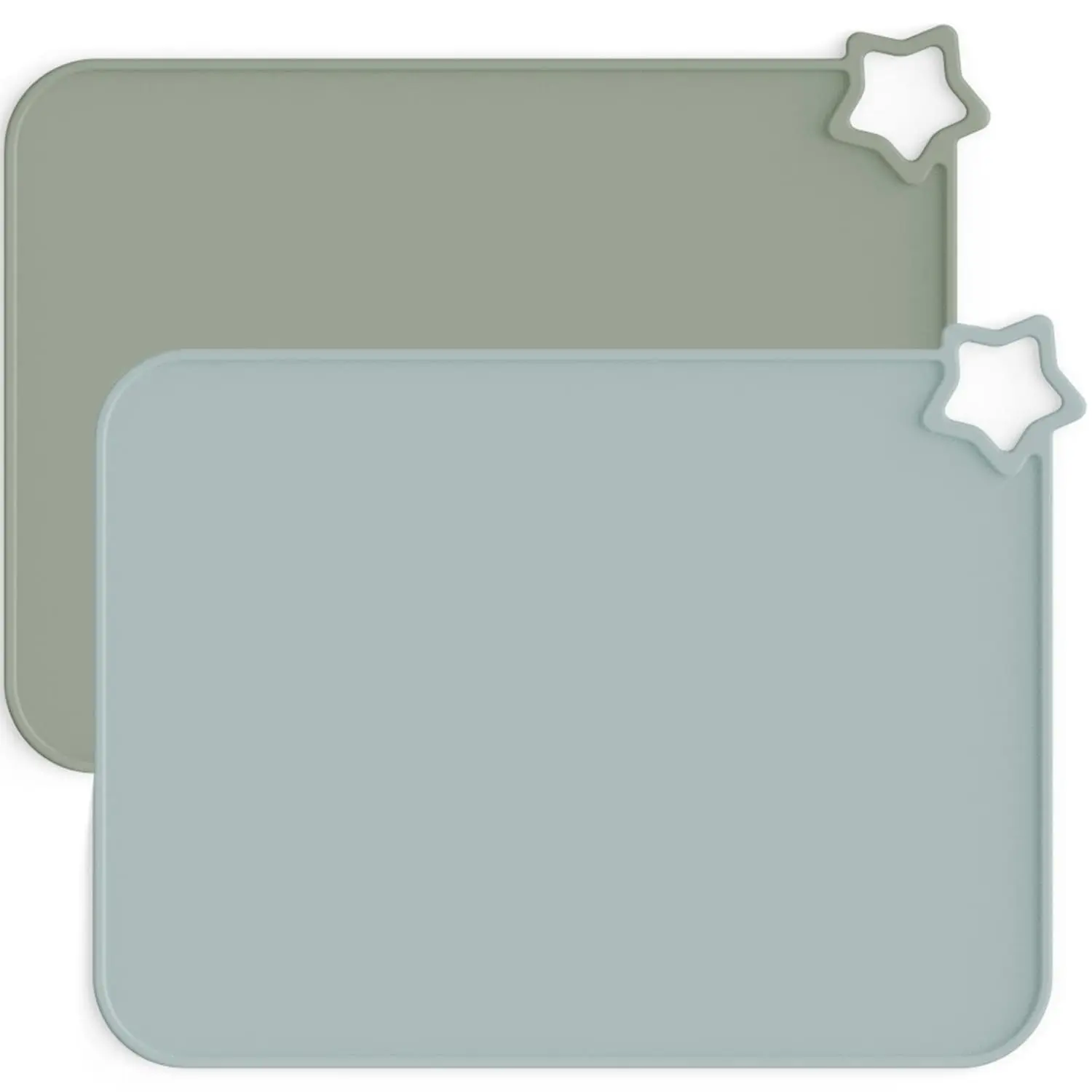 Placemats for  & , Stain-Proof Non-Slip   Mats Eating Table Mat with 2 Packs