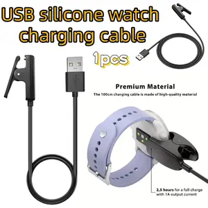 Watch USB Charging Cable Compatible with Garmin 235 Forerunner 735xt 230 630 Quick Charge Data Line for Daily Use and Long-Term Battery Activation