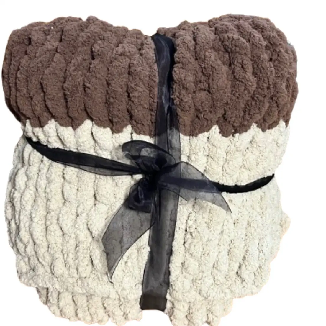 Chenille Super Soft Blanket Throw Afghan